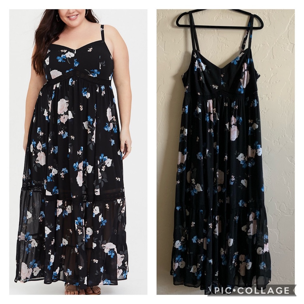 Multicolor Floral Maxi Dress